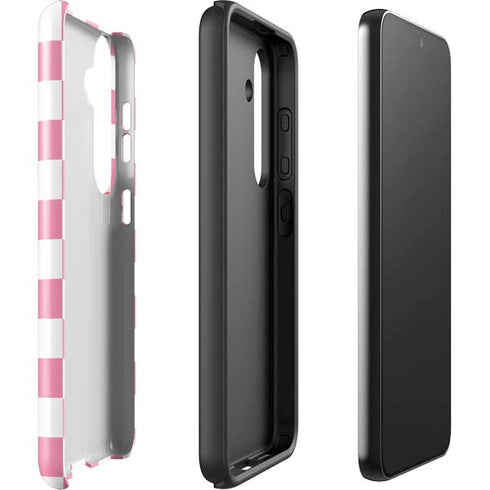 Cartoon Network Powerpuff Girls Checkered Galaxy S25 Impact Case