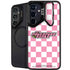 Cartoon Network Powerpuff Girls Checkered Galaxy S25 Kickstand Case
