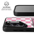 Cartoon Network Powerpuff Girls Checkered Galaxy S25 Kickstand Case