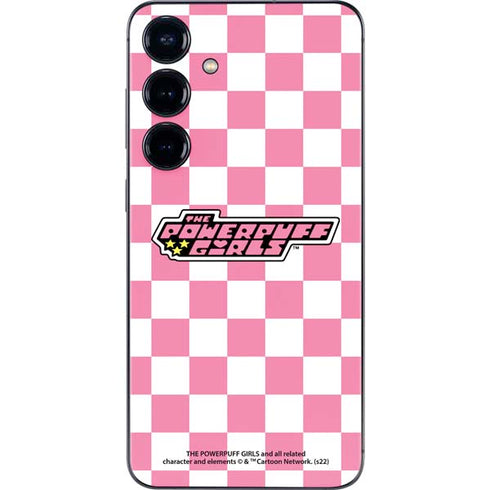Cartoon Network Powerpuff Girls Checkered Galaxy S24 Plus Skin