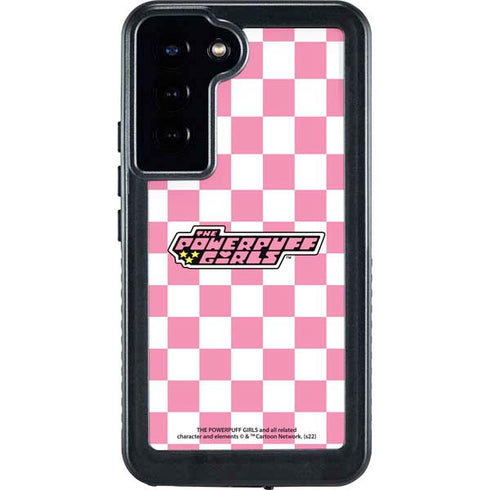 Cartoon Network Powerpuff Girls Checkered Galaxy S24 Plus Waterproof Case
