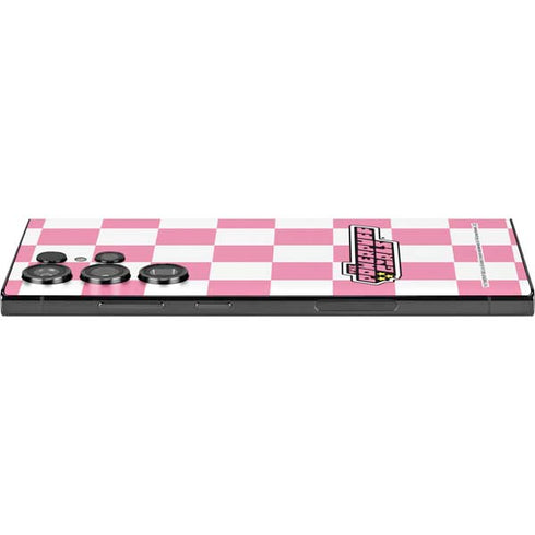 Cartoon Network Powerpuff Girls Checkered Galaxy S25 Ultra Skin