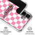 Cartoon Network Powerpuff Girls Checkered Galaxy S26 Clear Case