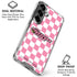 Cartoon Network Powerpuff Girls Checkered Galaxy S26 Clear Case
