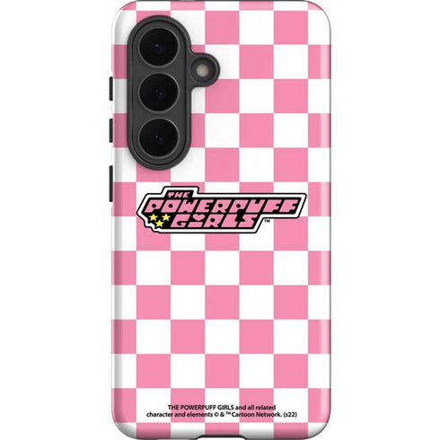 Cartoon Network Powerpuff Girls Checkered Galaxy S26 Impact Case