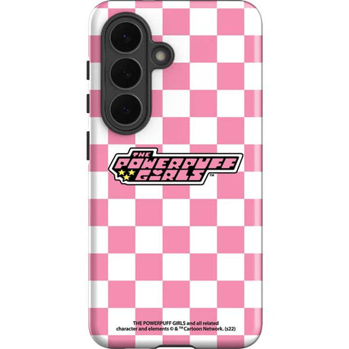 Cartoon Network Powerpuff Girls Checkered Galaxy S26 Plus Impact Case