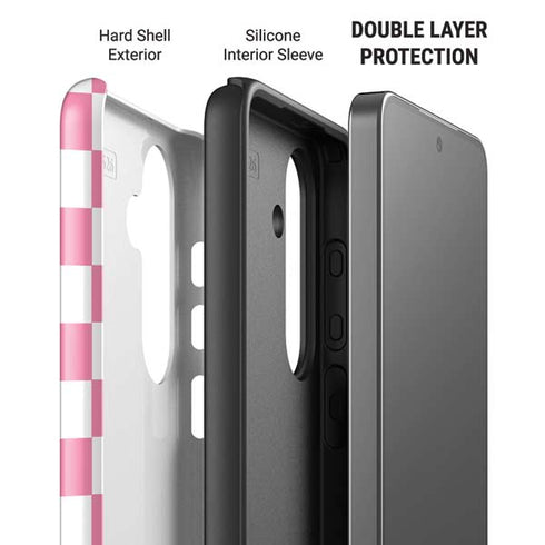 Cartoon Network Powerpuff Girls Checkered Galaxy S26 Plus Impact Case