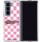 Cartoon Network Powerpuff Girls Checkered Galaxy Z Fold5 5G Clear Case