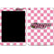 Cartoon Network Powerpuff Girls Checkered Apple iPad Skin