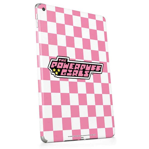 Cartoon Network Powerpuff Girls Checkered Apple iPad Skin