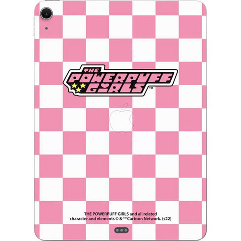 Cartoon Network Powerpuff Girls Checkered Apple iPad Air Skin