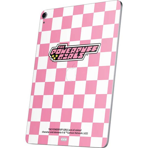 Cartoon Network Powerpuff Girls Checkered Apple iPad Air Skin