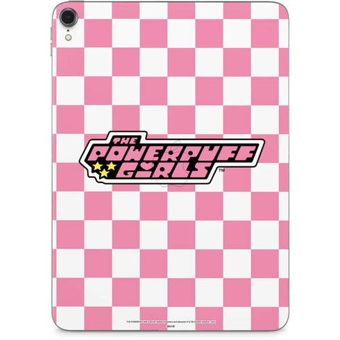 Cartoon Network Powerpuff Girls Checkered Apple iPad Pro Skin