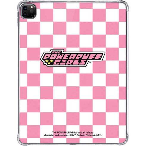 Cartoon Network Powerpuff Girls Checkered iPad Pro 11in (2024) Clear Case