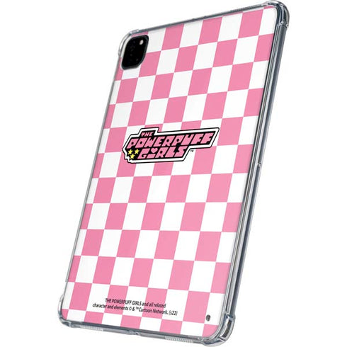 Cartoon Network Powerpuff Girls Checkered iPad Pro 11in (2024) Clear Case