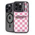 Cartoon Network Powerpuff Girls Checkered iPhone 13 Pro Max Kickstand Case