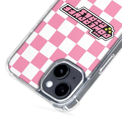 Cartoon Network Powerpuff Girls Checkered iPhone 14 MagSafe Case