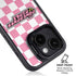 Cartoon Network Powerpuff Girls Checkered iPhone 14 Plus Kickstand Case