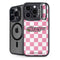 Cartoon Network Powerpuff Girls Checkered iPhone 14 Pro Kickstand Case