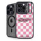 Cartoon Network Powerpuff Girls Checkered iPhone 14 Pro Max Kickstand Case
