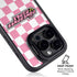Cartoon Network Powerpuff Girls Checkered iPhone 14 Pro Max Kickstand Case