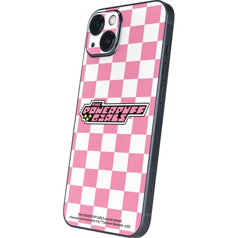 Cartoon Network Powerpuff Girls Checkered iPhone Skins