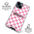 Cartoon Network Powerpuff Girls Checkered iPhone 15 Clear Case