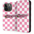 Cartoon Network Powerpuff Girls Checkered iPhone 15 Pro Folio Case