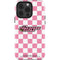 Cartoon Network Powerpuff Girls Checkered iPhone 15 Pro Impact Case