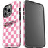Cartoon Network Powerpuff Girls Checkered iPhone 15 Pro Impact Case