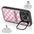 Cartoon Network Powerpuff Girls Checkered iPhone 15 Pro Max Kickstand Case