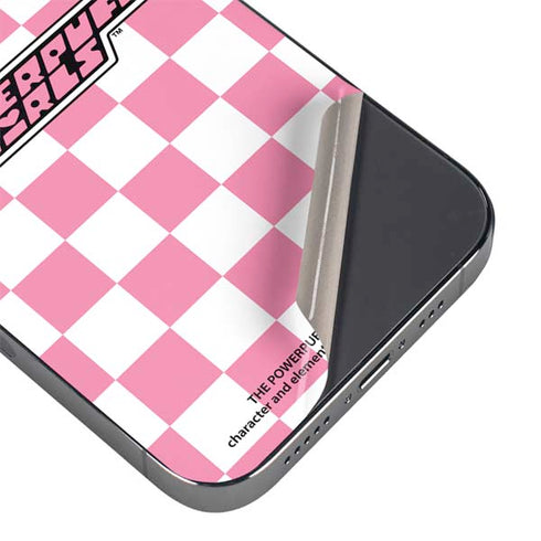 Cartoon Network Powerpuff Girls Checkered iPhone 15 Pro Max Skin