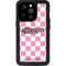 Cartoon Network Powerpuff Girls Checkered iPhone 15 Pro Waterproof Case