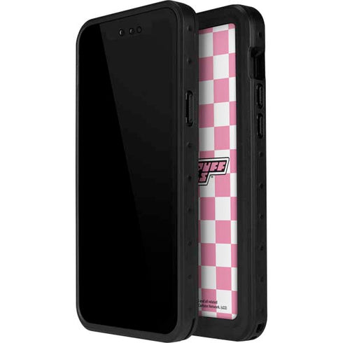 Cartoon Network Powerpuff Girls Checkered iPhone 15 Pro Waterproof Case
