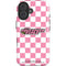 Cartoon Network Powerpuff Girls Checkered iPhone 16 Magsafe Impact Case