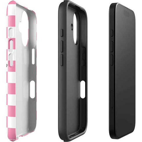 Cartoon Network Powerpuff Girls Checkered iPhone 16 Plus Impact Case