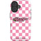 Cartoon Network Powerpuff Girls Checkered iPhone 16 Plus Magsafe Impact Case