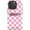 Cartoon Network Powerpuff Girls Checkered iPhone 16 Pro Impact Case