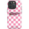 Cartoon Network Powerpuff Girls Checkered iPhone 16 Pro Magsafe Impact Case