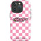Cartoon Network Powerpuff Girls Checkered iPhone 16 Pro Max Impact Case