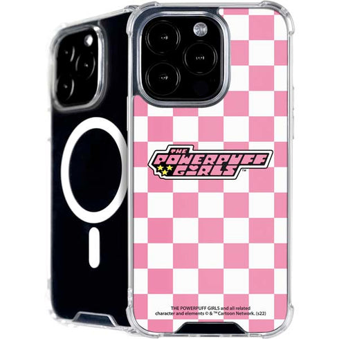Cartoon Network Powerpuff Girls Checkered iPhone 16 Pro Max MagSafe Case