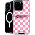Cartoon Network Powerpuff Girls Checkered iPhone 16 Pro Max MagSafe Case