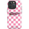 Cartoon Network Powerpuff Girls Checkered iPhone 16 Pro Max Magsafe Impact Case