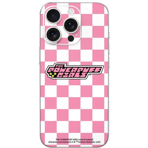 Cartoon Network Powerpuff Girls Checkered iPhone 16 Pro Skin