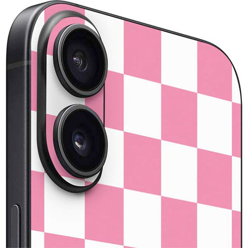 Cartoon Network Powerpuff Girls Checkered iPhone 16 Skin