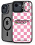 Cartoon Network Powerpuff Girls Checkered iPhone 16e Kickstand Case
