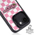 Cartoon Network Powerpuff Girls Checkered iPhone 16e Kickstand Case