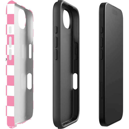 Cartoon Network Powerpuff Girls Checkered iPhone 16e Impact Case