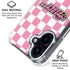 Cartoon Network Powerpuff Girls Checkered iPhone 17 Clear Case