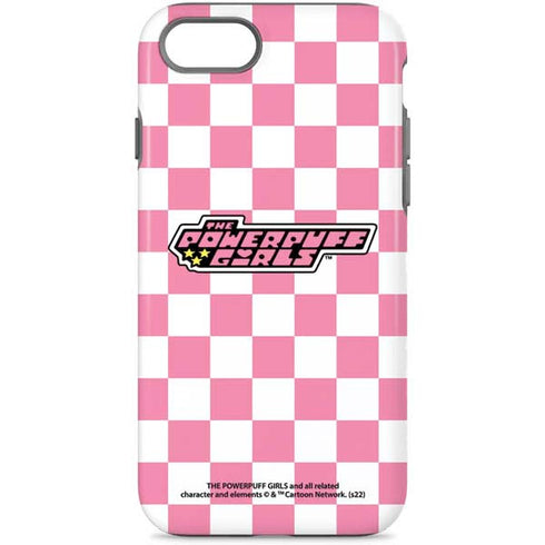 Cartoon Network Powerpuff Girls Checkered iPhone Cases